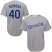 Kansas City Royals #40 Kelvin Herrera Grey Cool Base Stitched Youth MLB Jersey