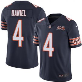 Nike Chicago Bears #4 Chase Daniel Navy Blue Team Color Mens 100th Season Stitched NFL Vapor Untouchable Limited Jersey