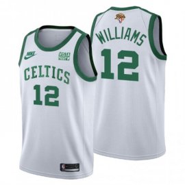 Boston Boston Celtics #12 Grant Williams Nike Releases Classic Edition Youth 2022 NBA Finals 75th Anniversary Jersey White Youth