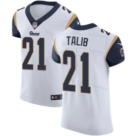 Nike Los Angeles Rams #21 Aqib Talib White Mens Stitched NFL Vapor Untouchable Elite Jersey