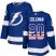 Adidas Tampa Bay Lightning #20 Blake Coleman Blue Home Authentic USA Flag Stitched NHL Jersey