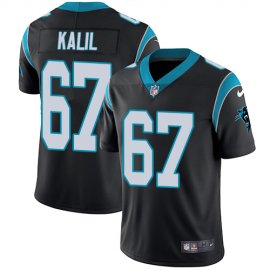 Nike Carolina Panthers #67 Ryan Kalil Black Team Color Mens Stitched NFL Vapor Untouchable Limited Jersey