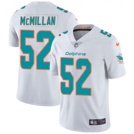 Nike Miami Dolphins #52 Raekwon McMillan White Mens Stitched NFL Vapor Untouchable Limited Jersey