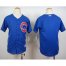 Chicago Cubs Blank Blue Cool Base Stitched Youth MLB Jersey