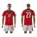 Austria #27 Alaba Red Home Soccer Country Jersey