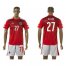 Austria #27 Alaba Red Home Soccer Country Jersey