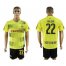 Dortmund #22 Pulisic Home Soccer Club Jersey