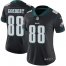 Nike Philadelphia Eagles #88 Dallas Goedert Black Alternate Womens Stitched NFL Vapor Untouchable Limited Jersey