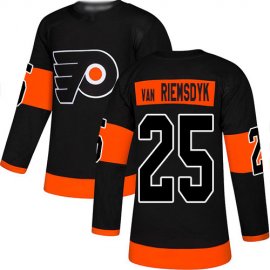 Adidas Philadelphia Flyers #25 James Van Riemsdyk Black Alternate Authentic Stitched NHL Jersey