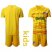 Atletico Madrid Blank Yellow Goalkeeper Kid Soccer Club Jersey