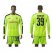Dortmund #39 Bonmann Shiny Green Goalkeeper Long Sleeves Soccer Club Jersey