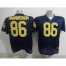 Michigan Wolverines 86 Mario Manningham Navy Blue NCAA Jerseys