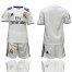 Real Madrid Blank White Home Kid Soccer Club Jersey
