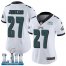 Nike Philadelphia Eagles #27 Malcolm Jenkins White Super Bowl LII Womens Stitched NFL Vapor Untouchable Limited Jersey