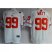Wisconsin Badgers 99 J.J Watt White College Football NCAA Jerseys