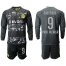 Dortmund #9 Paco Alcacer Away Long Sleeves Soccer Club Jersey