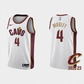 Nike Cleveland Cavaliers #4 Evan Mobley White Mens NBA 2022-23 Association Edition Jersey Mens