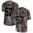Nike Indianapolis Colts #57 Kemoko Turay Camo Mens Stitched NFL Limited Rush Realtree Jersey