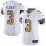 Nike New Orleans Saints #3 Bobby Hebert White Womens Stitched NFL Limited Rush Jersey