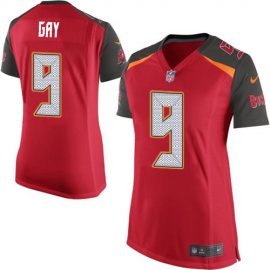 Nike Tampa Bay Buccaneers #9 Matt Gay Red Team Color Womens Stitched NFL New Elite Jersey