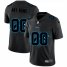 Carolina Panthers Custom Mens Nike Team Logo Dual Overlap Limited NFL Jersey Black