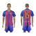 Barcelona #15 Bartra Home With Blue Shorts Soccer Club Jersey