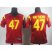 Kids USC Trojans 47 Clay Matthews Red College Football NCAA Jersey