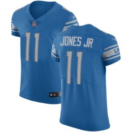 Nike Detroit Lions #11 Marvin Jones Jr Blue Team Color Mens Stitched NFL Vapor Untouchable Elite Jersey