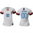 Womens USA Personalized Home Soccer Country Jersey