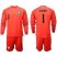 Brazil #1 Alisson Red Goalkeeper Long Sleeves Soccer Country Jersey