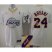 Los Angeles Lakers 24 Kobe Bryant White Revolution 30 Swingman NBA Jersey 2013 Christmas Style Signed Cheap