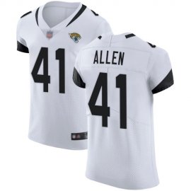 Nike Jacksonville Jaguars #41 Josh Allen White Mens Stitched NFL Vapor Untouchable Elite Jersey