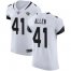 Nike Jacksonville Jaguars #41 Josh Allen White Mens Stitched NFL Vapor Untouchable Elite Jersey