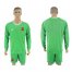 Spain Blank Army Green Long Sleeves Goalkeeper Soccer Country Jersey