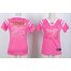 Nike Minnesota Vikings #28 Adrian Peterson Pink Womens Stitched NFL Elite Draft Him Shimmer Jersey