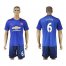 Manchester United #6 Pogba Away Soccer Club Jersey