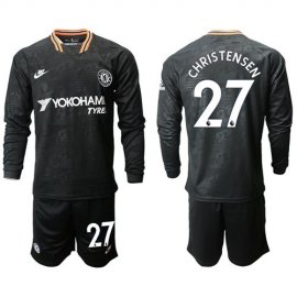 Chelsea #27 Christensen Third Long Sleeves Soccer Club Jersey