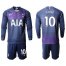 Tottenham Hotspur #10 Kane Away Long Sleeves Soccer Club Jersey