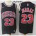 Nike Chicago Bulls #23 Michael Jordan Black NBA Authentic Statement Edition Jersey