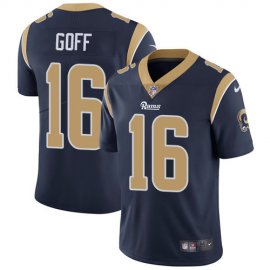 Nike Los Angeles Rams #16 Jared Goff Navy Blue Team Color Youth Stitched NFL Vapor Untouchable Limited Jersey