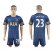 Tottenham Hotspur #23 Eriksen Away Soccer Club Jersey