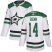 Adidas Dallas Stars #14 Jamie Benn White Road Authentic Youth Stitched NHL Jersey