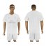 Real Madrid Blank Marine Environmental Protection Home Soccer Club Jersey