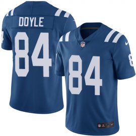 Nike Indianapolis Colts #84 Jack Doyle Royal Blue Team Color Mens Stitched NFL Vapor Untouchable Limited Jersey