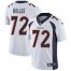 Nike Denver Broncos #72 Garett Bolles White Mens Stitched NFL Vapor Untouchable Limited Jersey