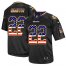 Nike Minnesota Vikings #22 Harrison Smith Black Mens Stitched NFL Elite USA Flag Fashion Jersey