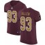 Nike Washington Football Team #93 Jonathan Allen Burgundy Red Alternate Mens Stitched NFL Vapor Untouchable Elite Jersey