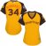 Seattle Mariners #34 Felix Hernandez Gold 2016 All-Star American League Womens Stitched MLB Jersey