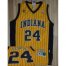 Indiana Pacers 24 Paul George Yellow Strip Hardwood Classic Revolution 30 Swingman NBA Jerseys Cheap