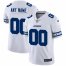 Dallas Cowboys Custom Nike White Team Logo Vapor Limited NFL Jersey